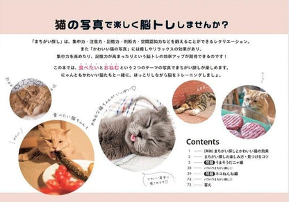 【書籍】にゃんこのまちがい探し ネコねんね＆うまそうだニャ(M1829)