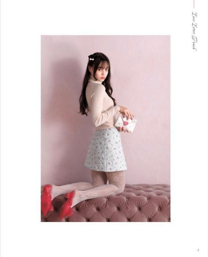 【書籍】MICHU COQUETTEのハンドメイドレシピ ロマンティックな布こもの(S8609)