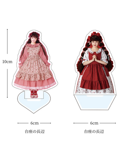 【青木美沙子さんイベントグッズ】　アクリルスタンド2種