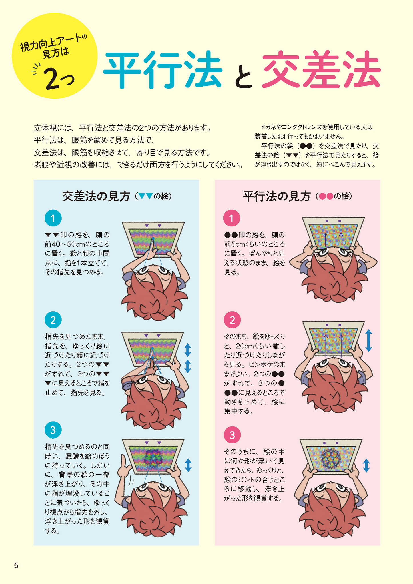 【書籍】1日5分 視力向上アート(M1724)