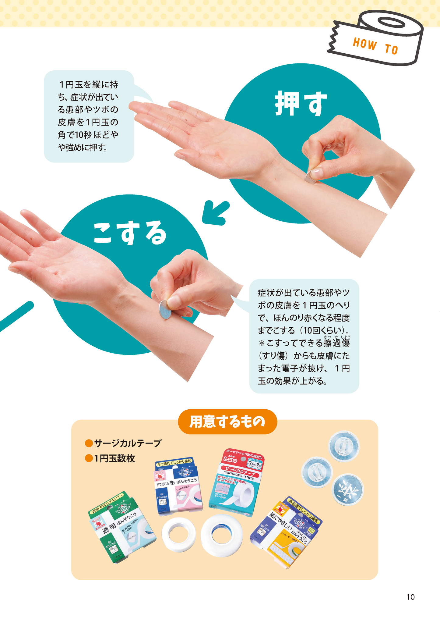 【書籍】ペタッと貼るだけ！ 1円玉痛みとりBOOK(M1777)