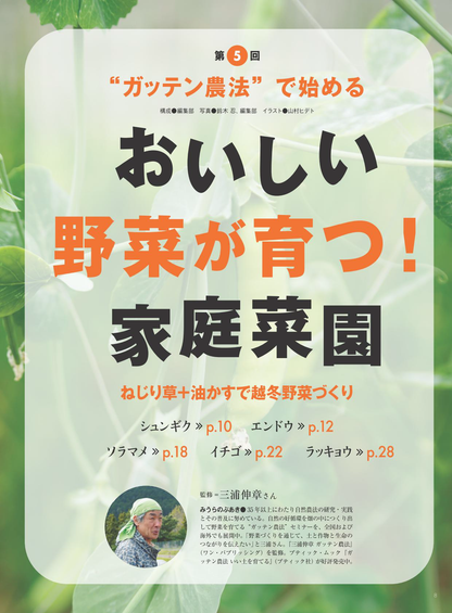 【書籍】野菜だより2025年11月冬号(112511)