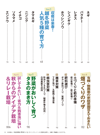 【書籍】秋冬野菜づくり 超基本とコツのコツ 2025年版（野菜だより2025年8月号増刊）(122508)
