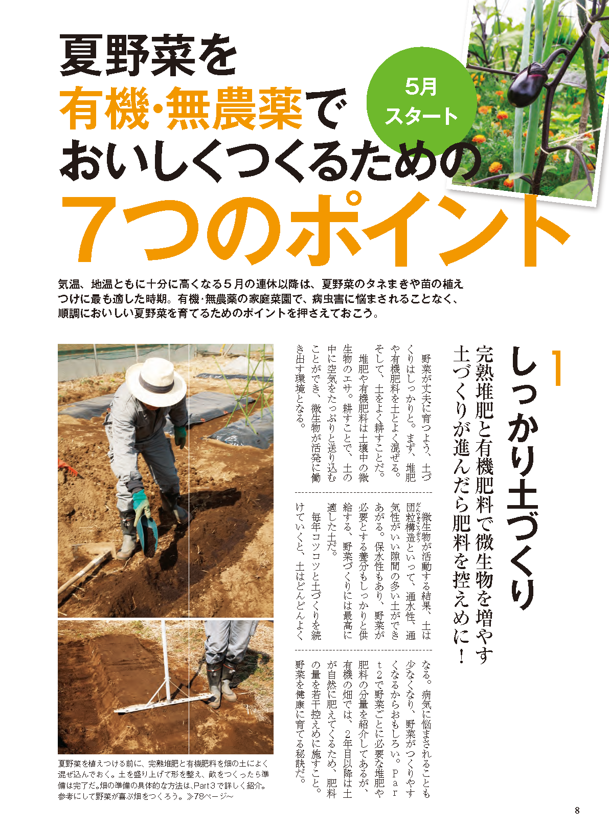 【書籍】夏野菜づくり超基本とコツのコツ2026年版（野菜だより2026年4月号増刊）(122604)