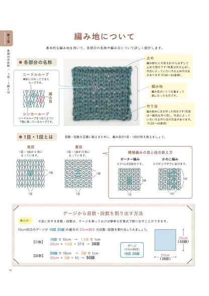 【書籍】新・棒針編みの基本 (S4733)