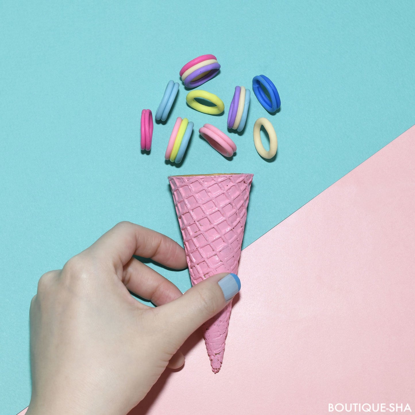 【書籍】オーブン粘土で作るクレイリング(S8187)