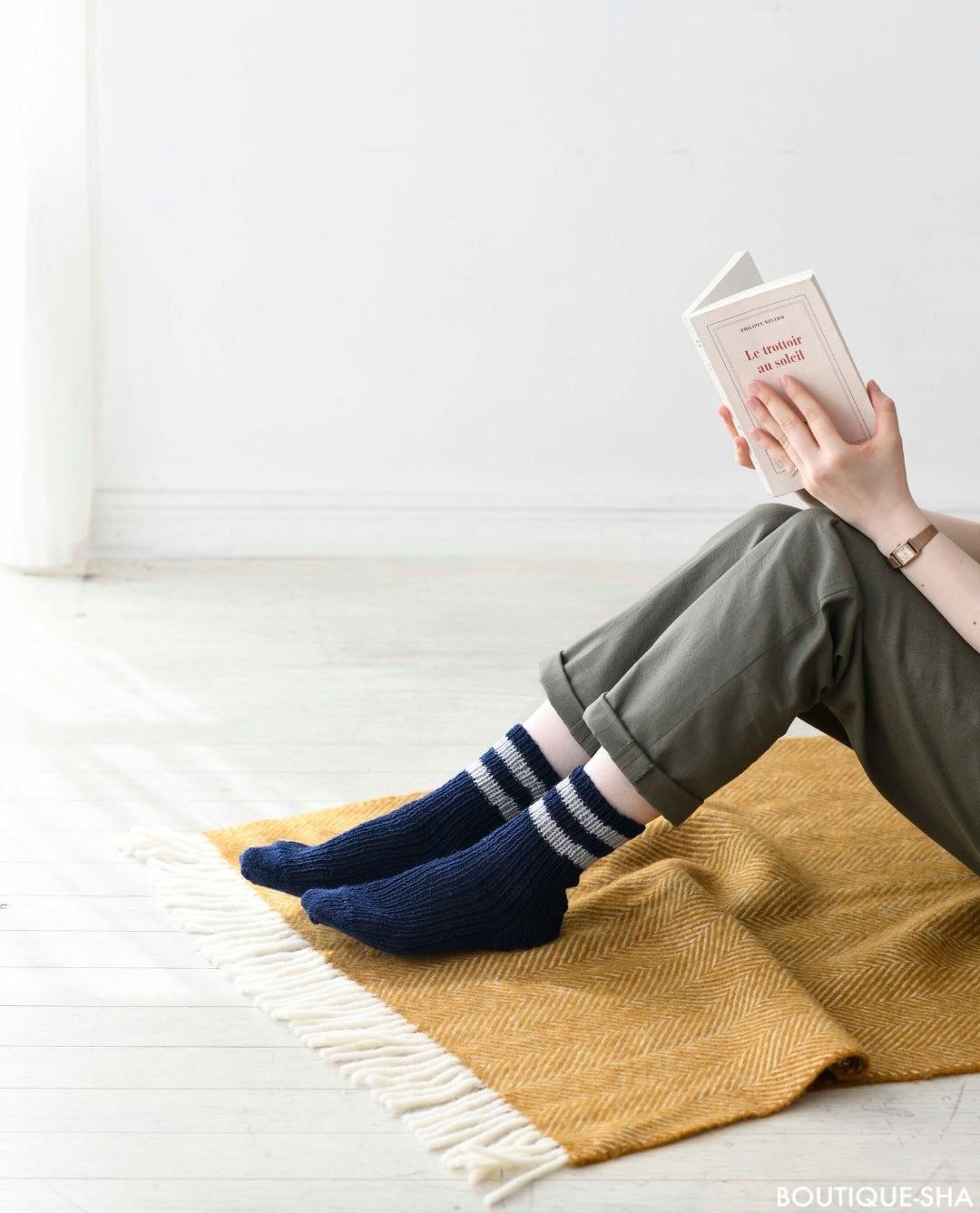 【書籍】気軽に編める靴下とルームシューズ(S8196)