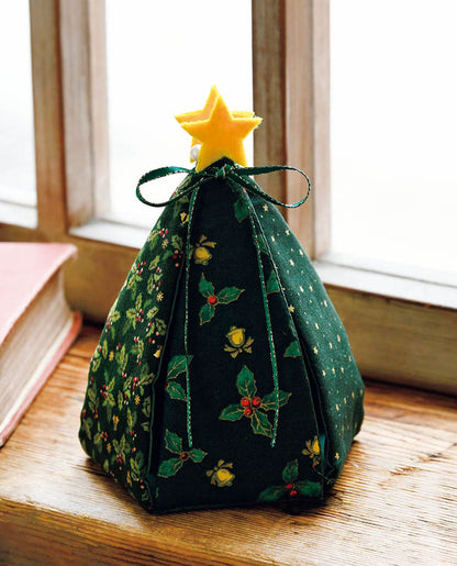 【型紙】クリスマス ペンタゴン型ツリー　（AM-0019）