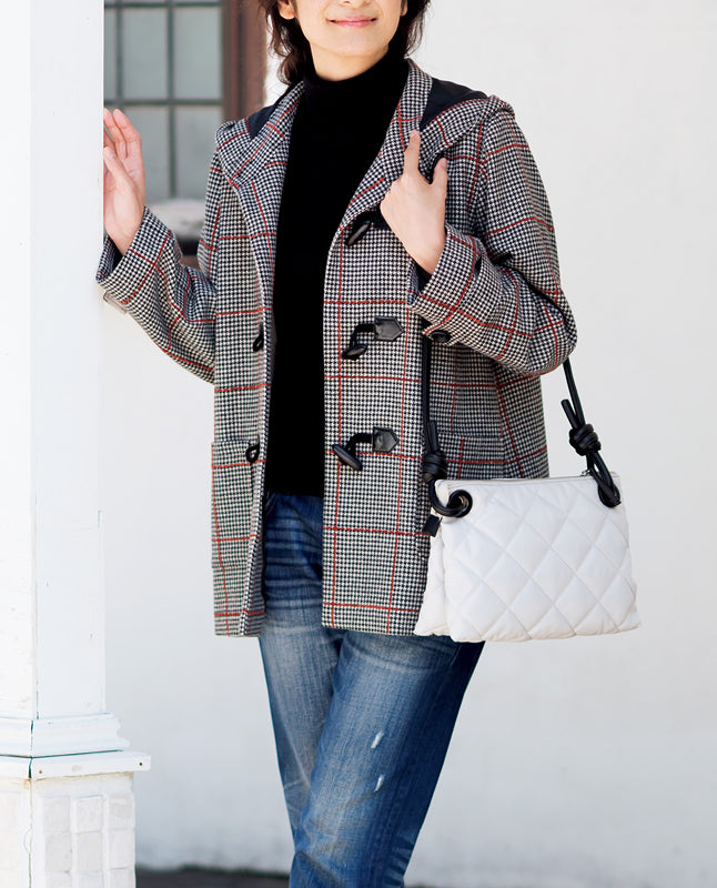 希少　NEIGHBORHOOD　総柄ダッフルコート　派手裏地　サイズM 希少 NEIGHBORHOOD 総柄ダッフルコート 派手裏地 サイズM 希少