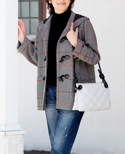 【型紙】ダッフルコート/裏地付き（LB-0027）