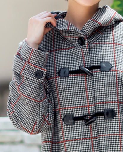 【型紙】ダッフルコート/裏地付き（LB-0027）