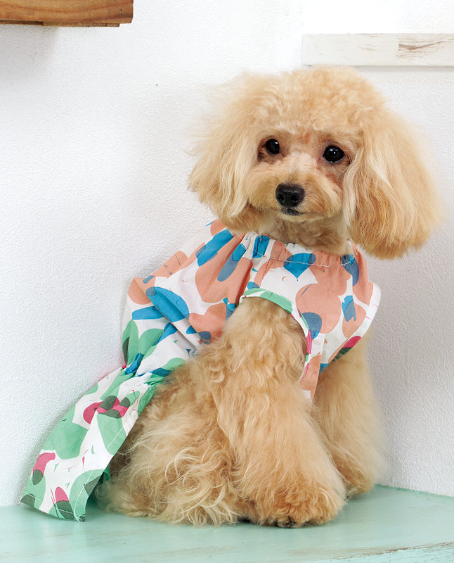 【型紙/犬服】小型犬のワンピース  Design by milla milla （AM-0034）トイプードル/ポメラニアン