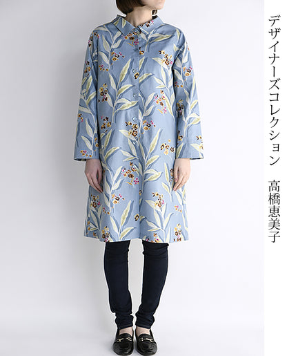 【型紙】手ぬいのシャツワンピース　Design by 高橋恵美子（EC-0014）