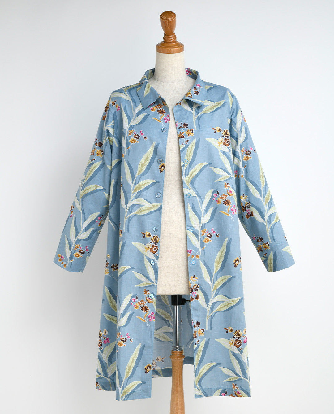 【型紙】手ぬいのシャツワンピース　Design by 高橋恵美子（EC-0014）