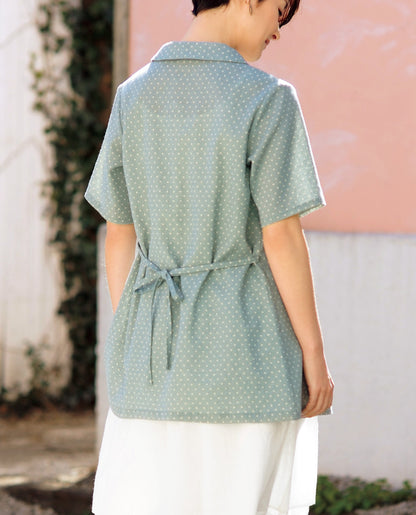 【型紙】手ぬいのシャツ　Design by 高橋恵美子（EC-0015）