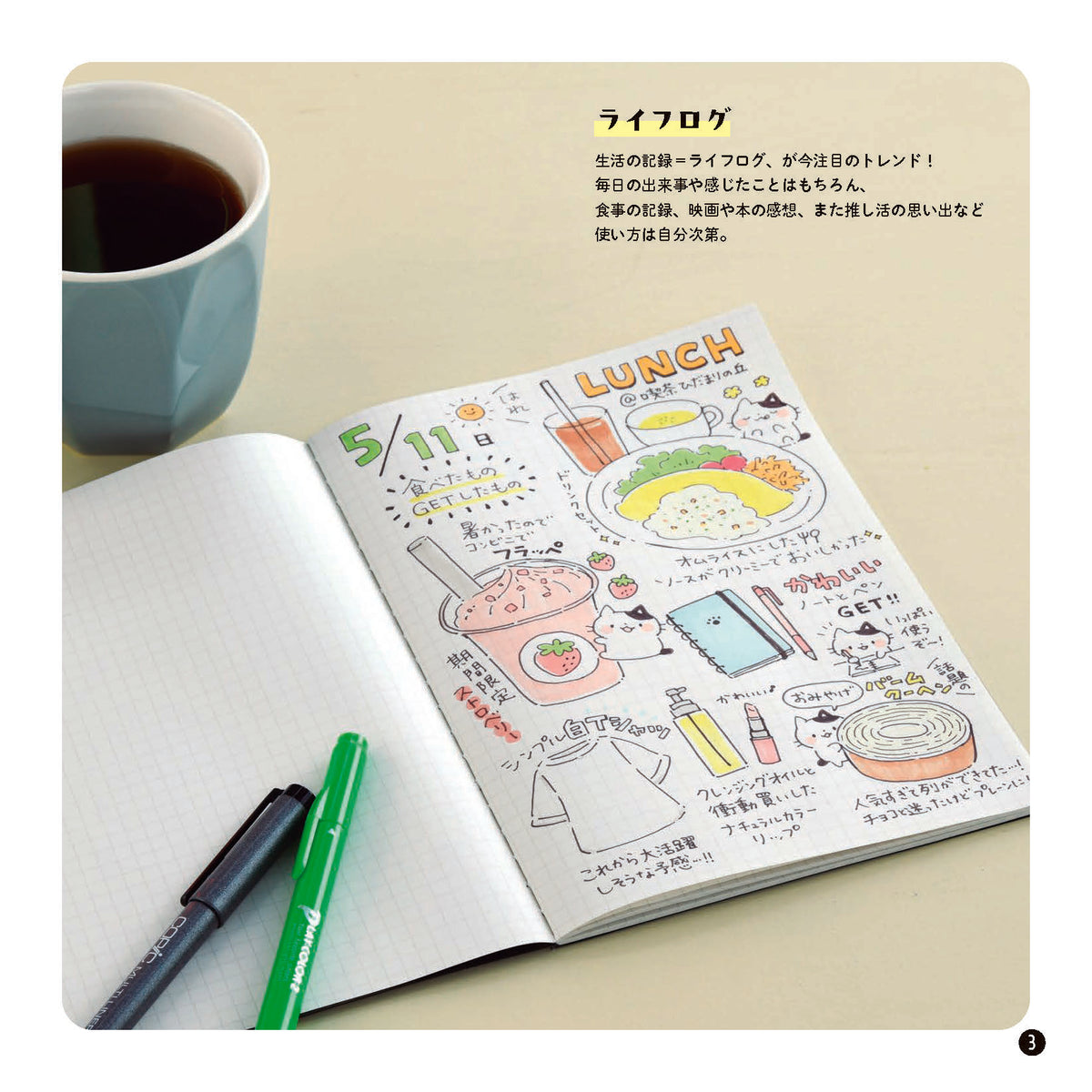 【書籍】Emmaのかわいいイラスト描き方レッスン帖(M1841)