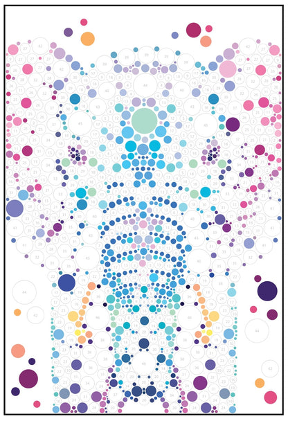 【書籍】丸シールで完成させる ドットシールパズル(D83)