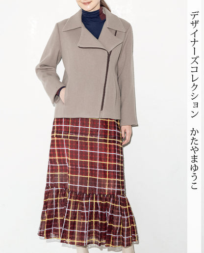 【型紙】ライダースジャケット designed by かたやまゆうこ(KY-0008)