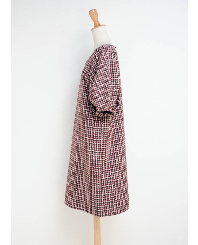 【型紙】ランタンスリーブワンピース（LB-0017）