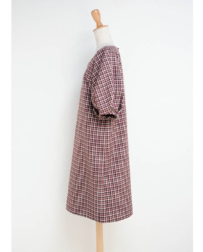 【型紙】ランタンスリーブワンピース（LB-0017）