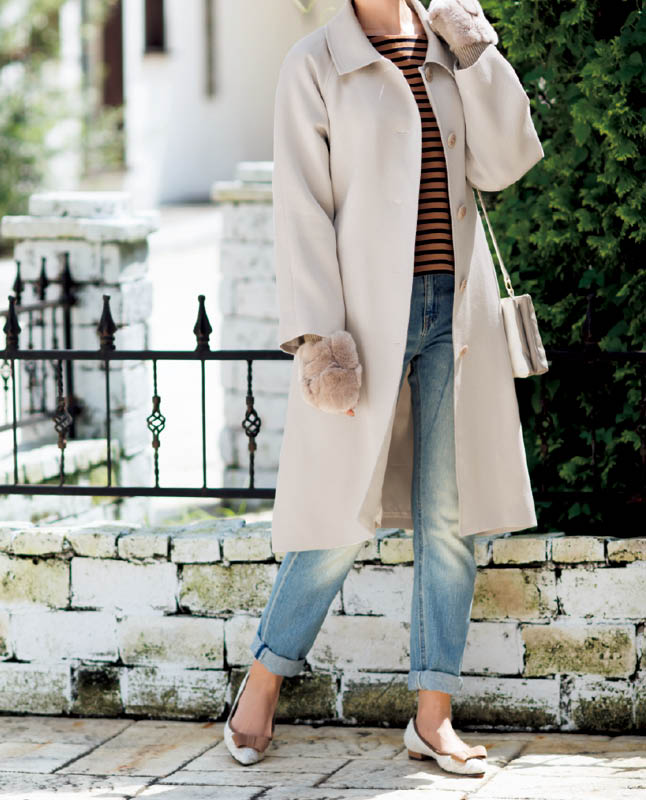 【型紙】ステンカラーコート（LB-0022）