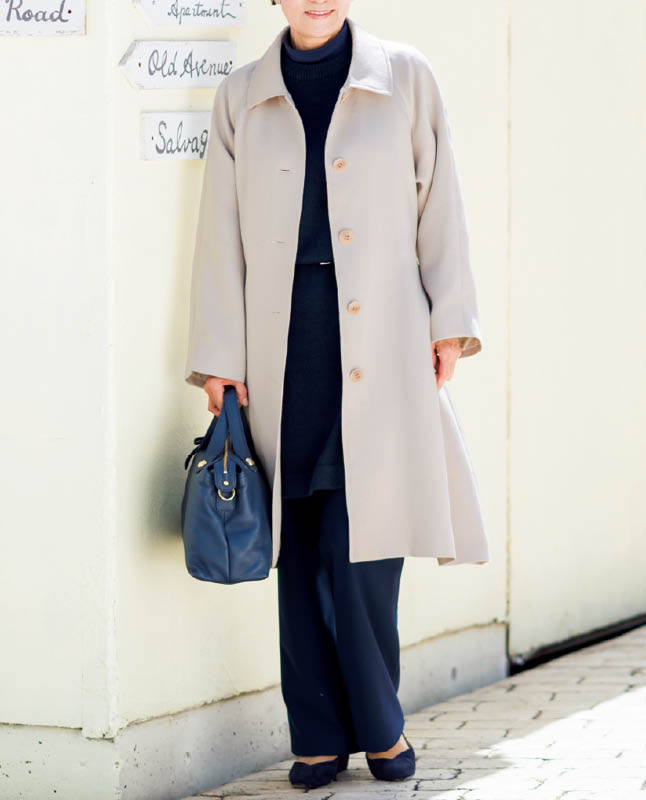 きんとき様コート ステンカラーコート（LB-0022） | 型紙 - ブティック社 公式オンライン