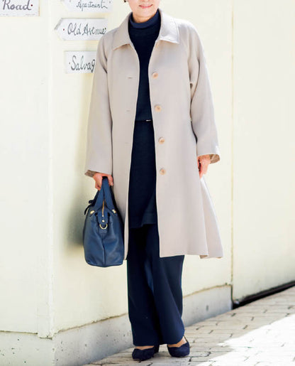 【型紙】ステンカラーコート（LB-0022）