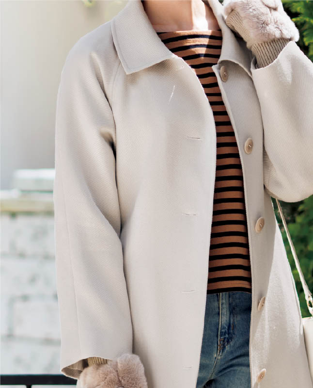 【型紙】ステンカラーコート（LB-0022）