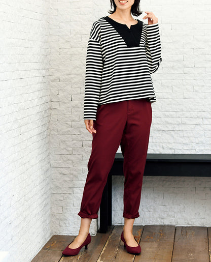 【型紙】レディブティック2025年12月冬号 実物大の型紙A面B面＋レシピ（LB-0024）