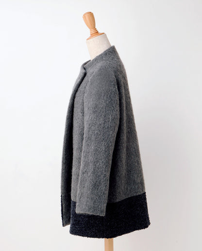 【型紙】Aラインショートコート/裏地付き（LB-0026）