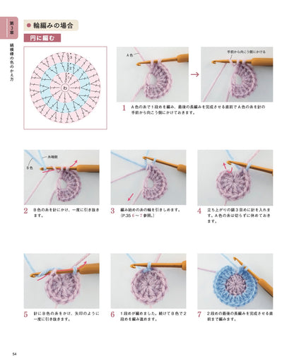 【書籍】新・かぎ針編みの基本(S8122)