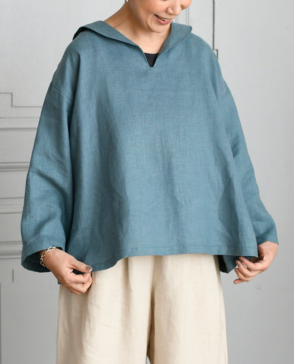 【型紙/レシピなし】大人が着たい！セーラーカラープルbyあっこたん/金子敦子（LBS8726-12）