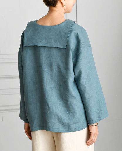 【型紙/レシピなし】大人が着たい！セーラーカラープルbyあっこたん/金子敦子（LBS8726-12）