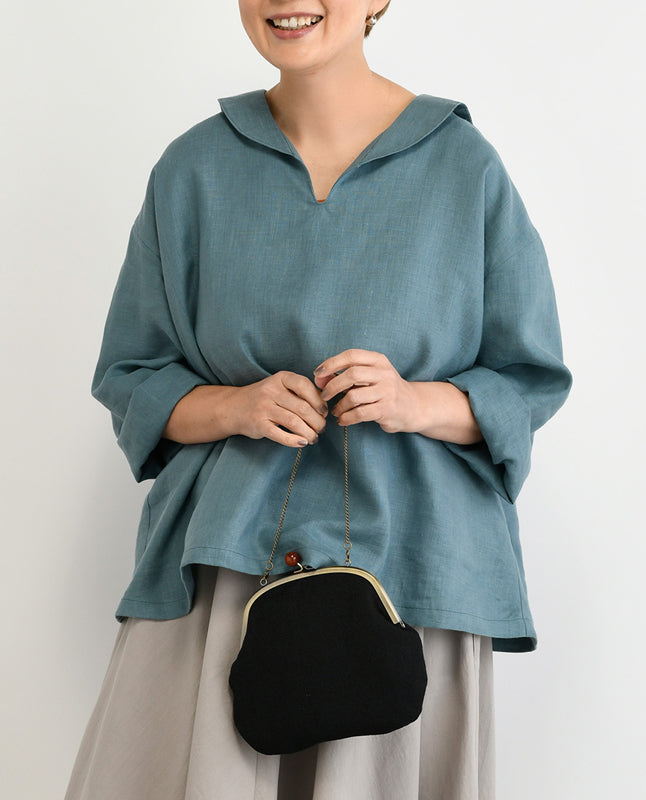 【型紙/レシピなし】大人が着たい！セーラーカラープルbyあっこたん/金子敦子（LBS8726-12）