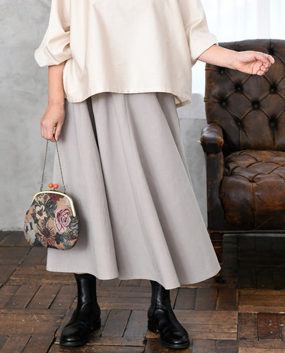 【型紙/レシピなし】ドレープが美しいセミサーキュラースカートbyあっこたん/金子敦子 （LBS8726-14）