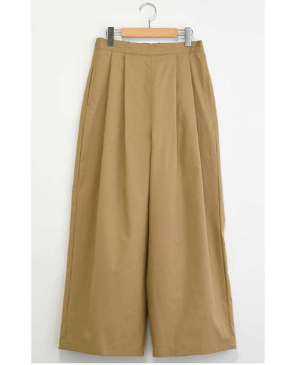 【型紙/レシピなし】おしゃれに体型カバーワイドタックパンツbyあっこたん/金子敦子 （LBS8726-16/17/18/30/32）