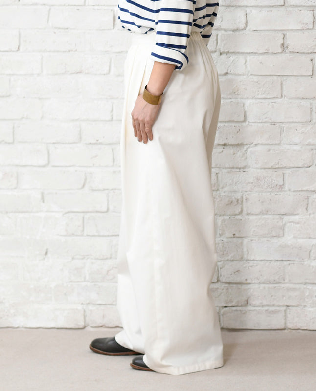 【型紙/レシピなし】おしゃれに体型カバーワイドタックパンツbyあっこたん/金子敦子 （LBS8726-16/17/18/30/32）