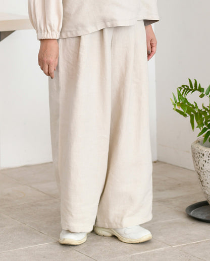 【型紙/レシピなし】おしゃれに体型カバーワイドタックパンツbyあっこたん/金子敦子 （LBS8726-16/17/18/30/32）