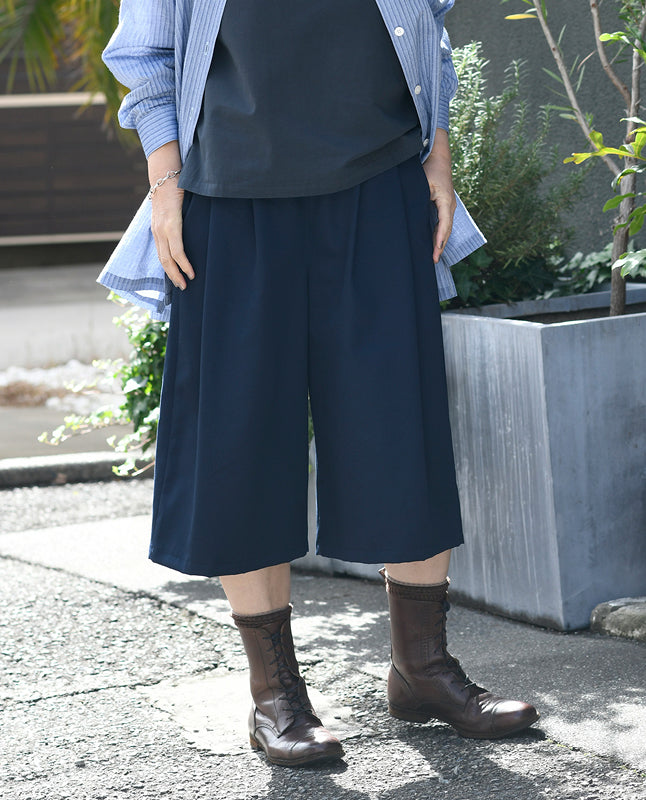 【型紙/レシピなし】トライしやすい！大人丈のハーフパンツbyあっこたん/金子敦子（LBS8726-19）