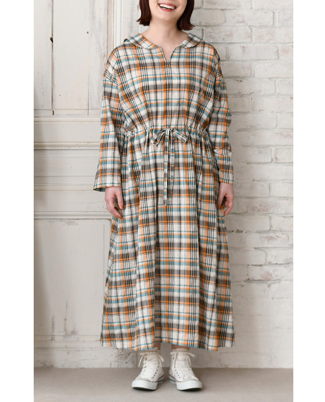 【型紙/レシピなし】一枚で決まる！セーラーカラーワンピース byあっこたん/金子敦子（LBS8726-22/23/24）