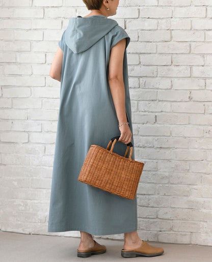 【型紙/レシピなし】風が通る！フードつきワンピースbyあっこたん/金子敦子 （LBS8726-26）