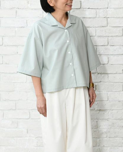 【型紙/レシピなし】ボタンつけなし！オープンカラーシャツbyあっこたん/金子敦子 （LBS8726-5/6/7）