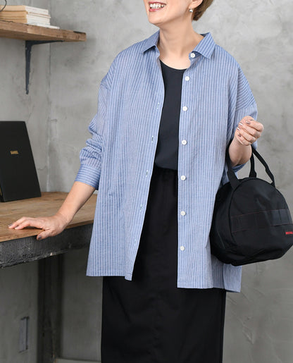 【型紙/レシピなし】一枚あると重宝！シンプルなシャツbyあっこたん/金子敦子 （LBS8726-8/9）