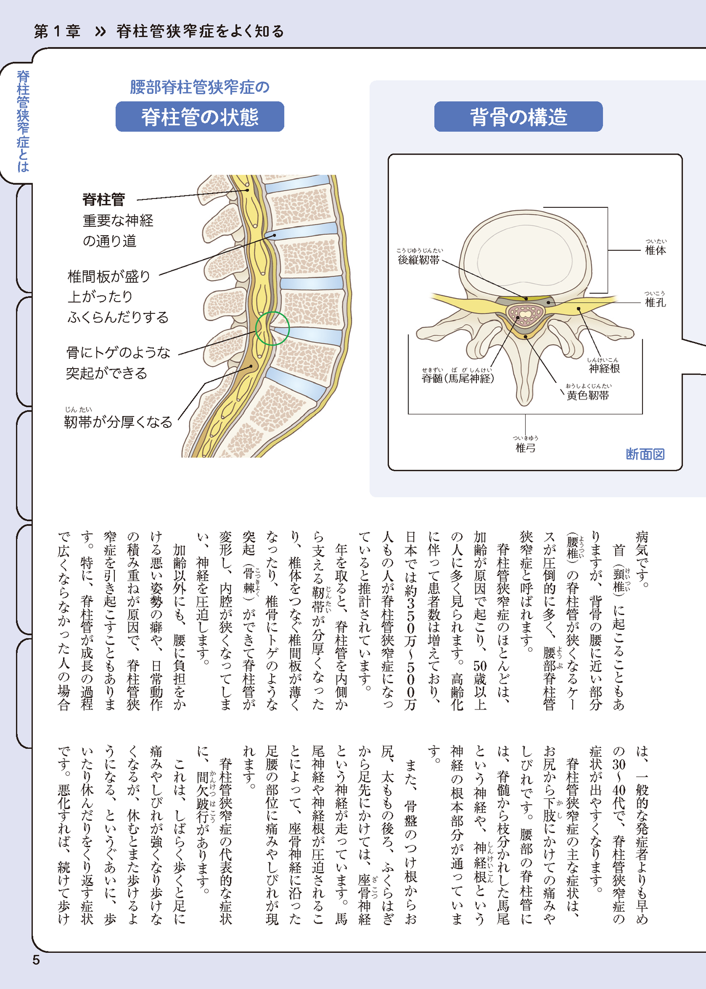 【書籍】脊柱管狭窄症 名医が教える特効療法 新装版(M1714)
