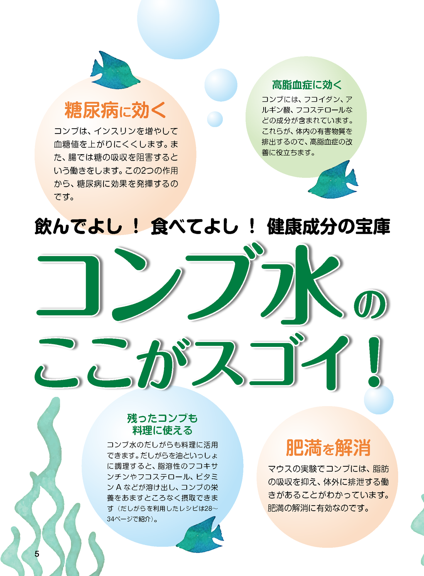 【書籍】コンブ水で病気が治る！(楽)やせる！ 新装版(M1779)