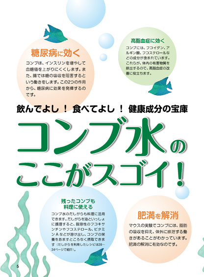 【書籍】コンブ水で病気が治る！(楽)やせる！ 新装版(M1779)