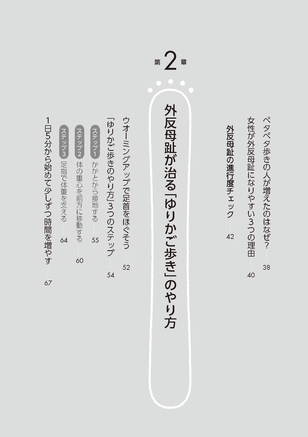 【書籍】外反母趾が改善！ゆりかご歩き(M1858)