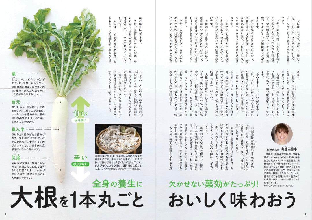 【書籍】やせる！おなかスッキリ！大根食べつくしBOOK（M1882）