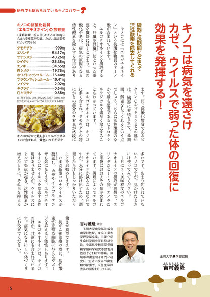 【書籍】やせる！免疫力アップ！キノコ特効レシピ 新装版(M1902)