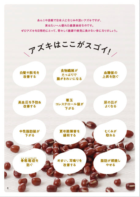 【書籍】糖尿病、高血圧の特効食！（楽）やせる アズキ活用大全　新装版(M1918)